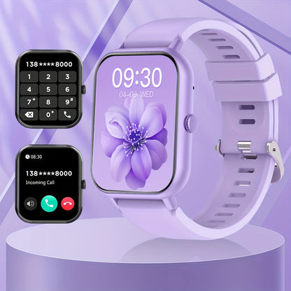 Smartwatch with Touch Screen, Call & Text Functions, and 100+ Sports Modes
