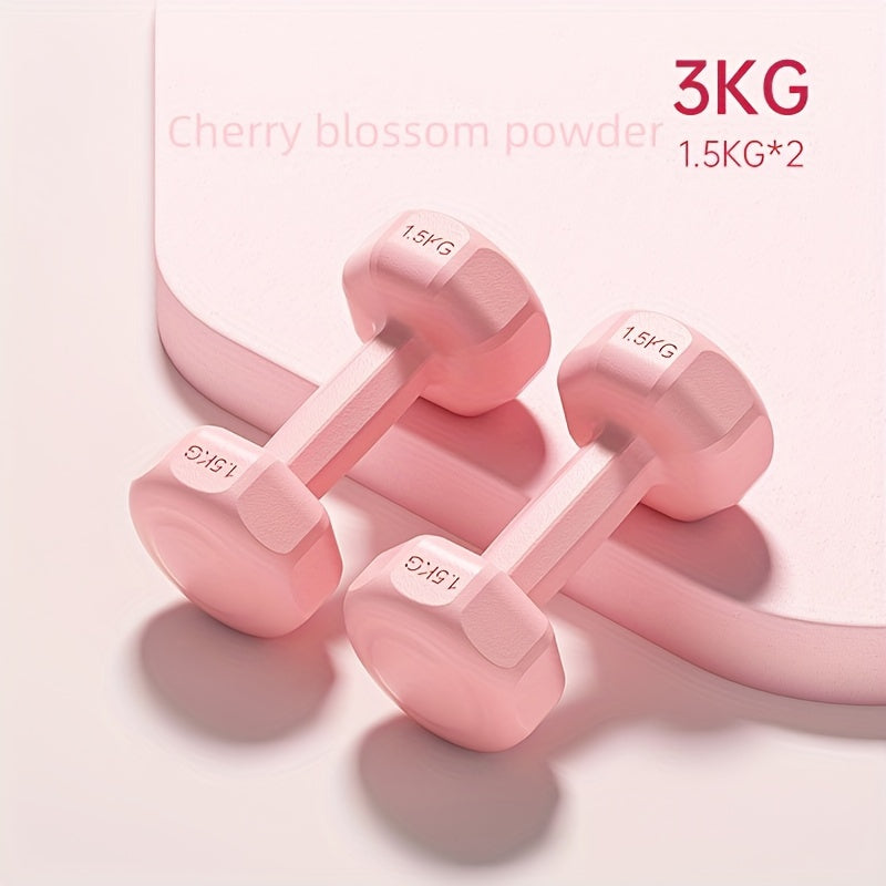 Versatile Dumbbell Set for Women, Ideal for Home Workouts and Yoga