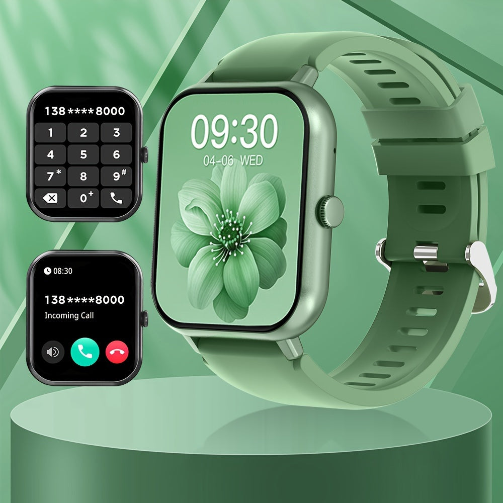 Smartwatch with Touch Screen, Call & Text Functions, and 100+ Sports Modes