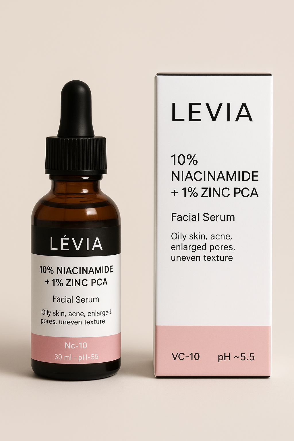 Vitamin C + Niacinamide Facial Serum – Bright & Balanced Skin